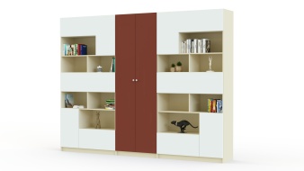 Шкаф-стеллаж Шелби-7 BMS