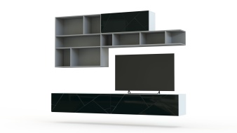 Стенка для гостиной Санни 9 BMS по индивидуальному размеру