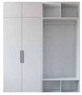 ЭСКИЗ Распашной шкаф Вилета 5 (800х2600х700)