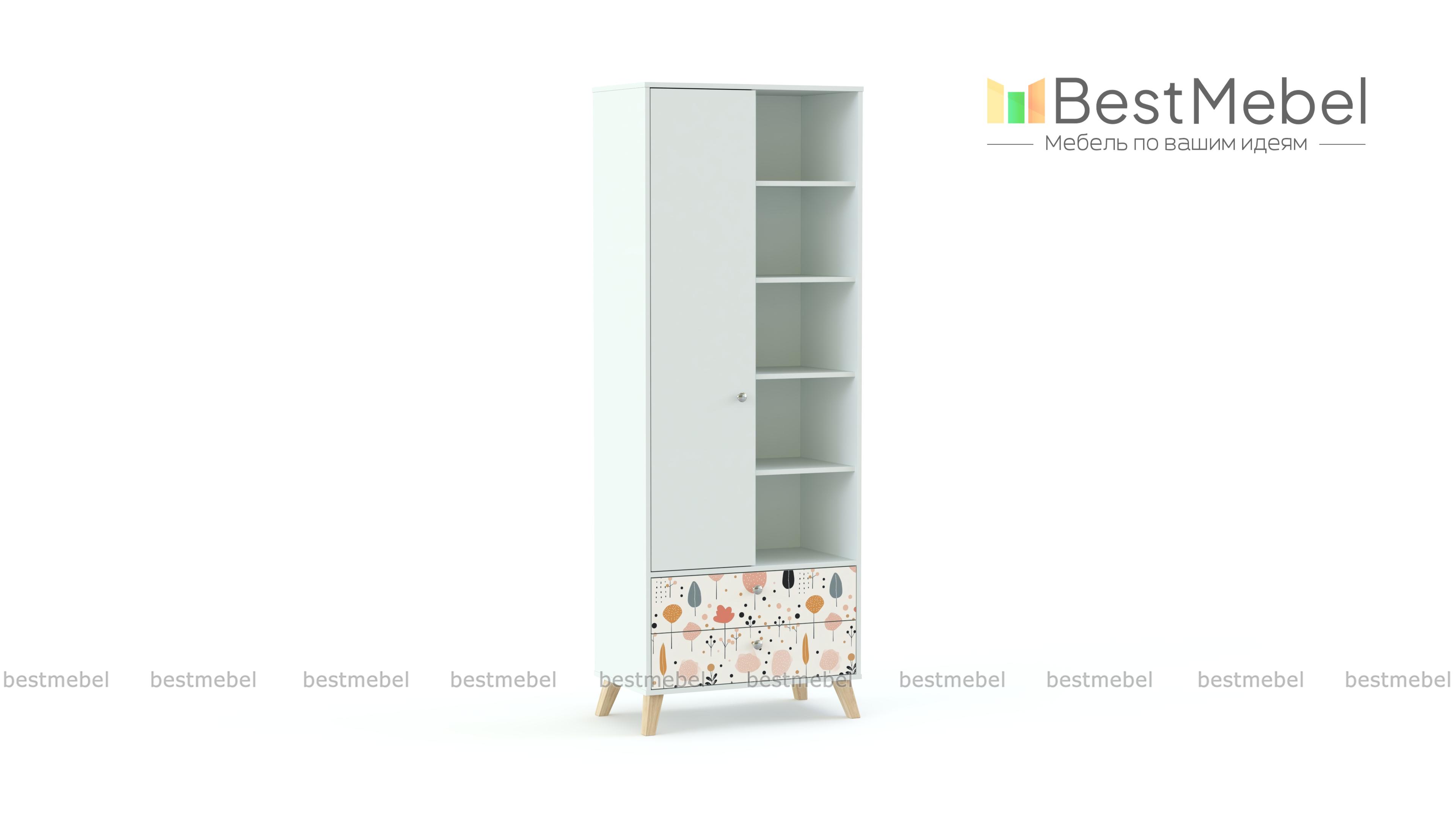 Шкаф распашной Эльза 2 BMS - Фото