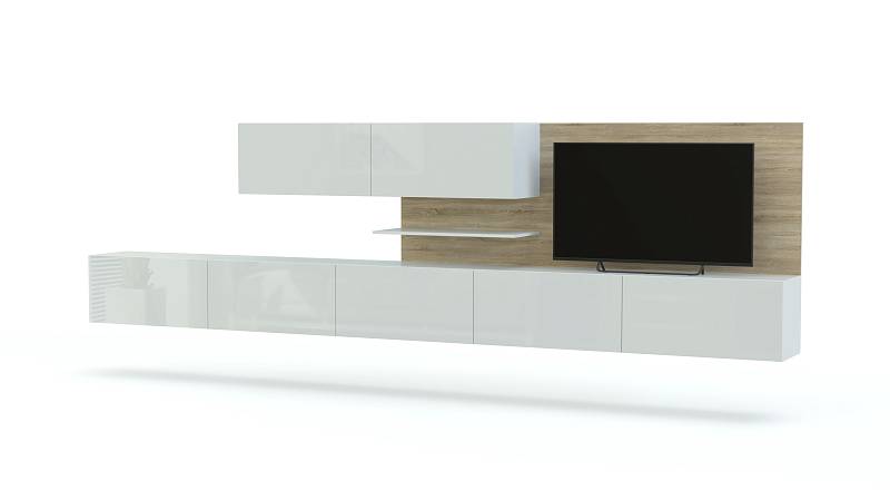 Стенка для гостиной Пример 137 BMS