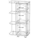 Схема сборки Тумба Уэст 13 BMS