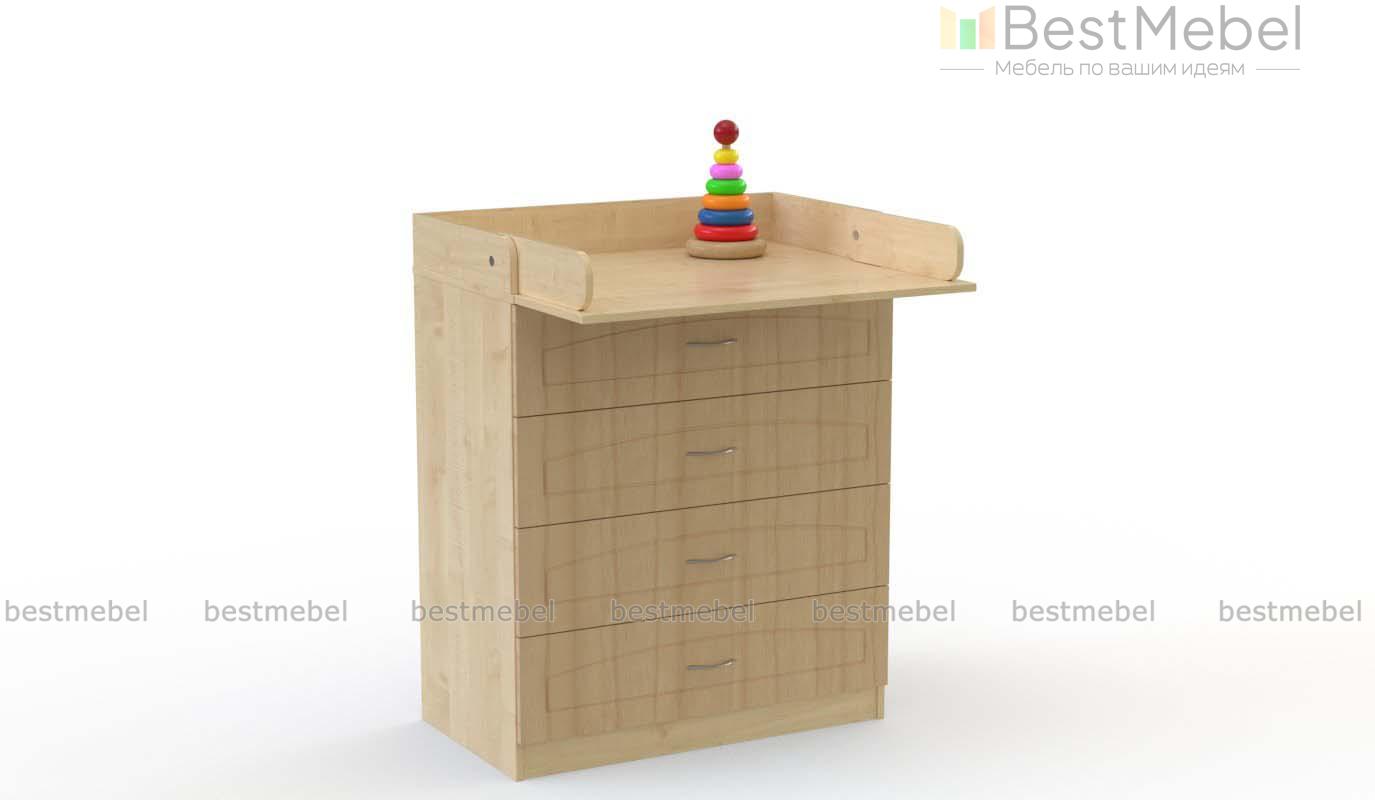 Комод пеленальный Ульяна 4 BMS - Фото