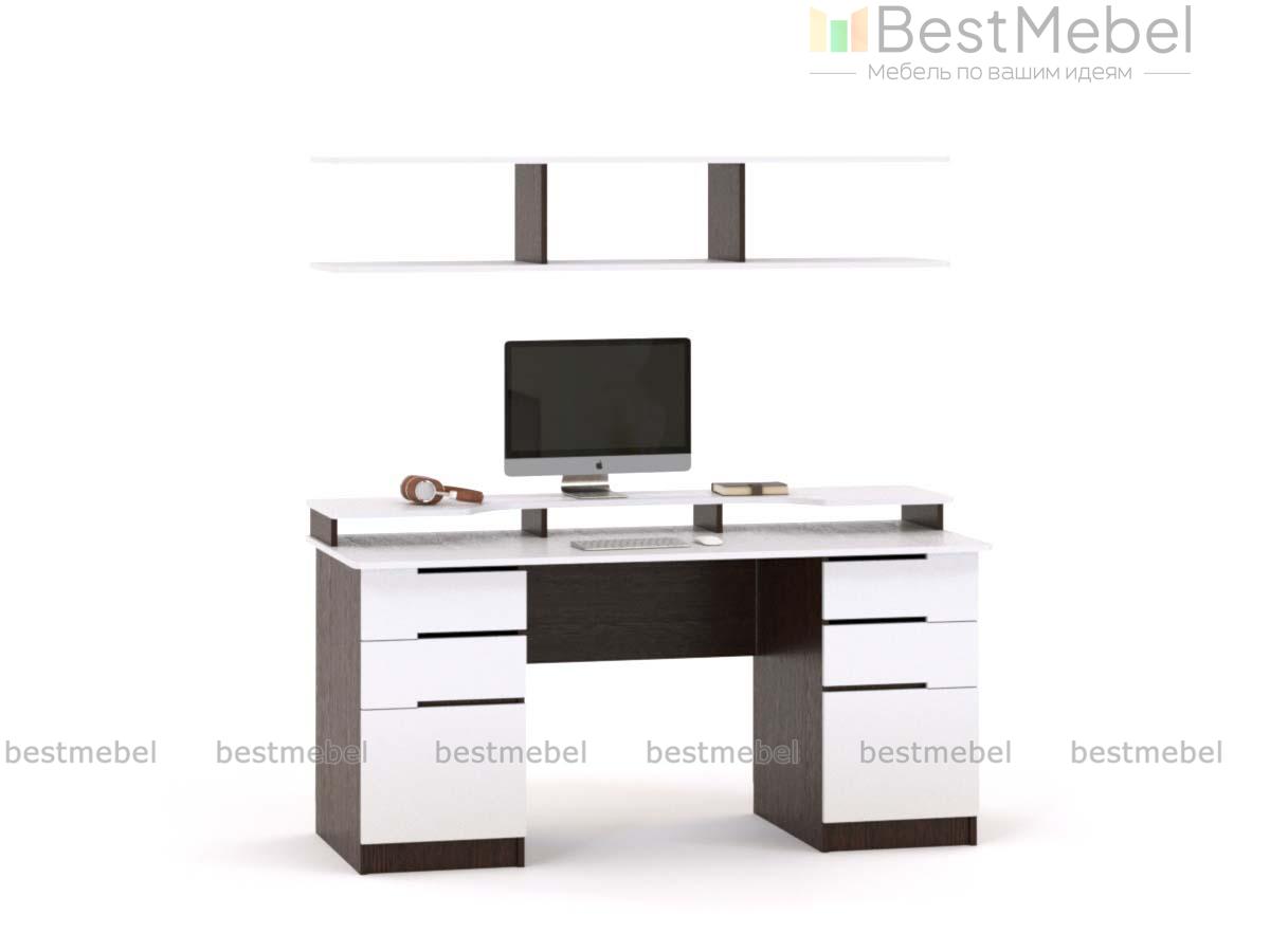 Стол компьютерный с подсветкой Жерар 1 BMS - Фото