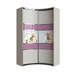 Угловой радиусный шкаф Мари 66 BMS - Фото 3