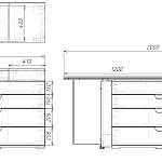 Схема сборки Комод Розетта 4 BMS