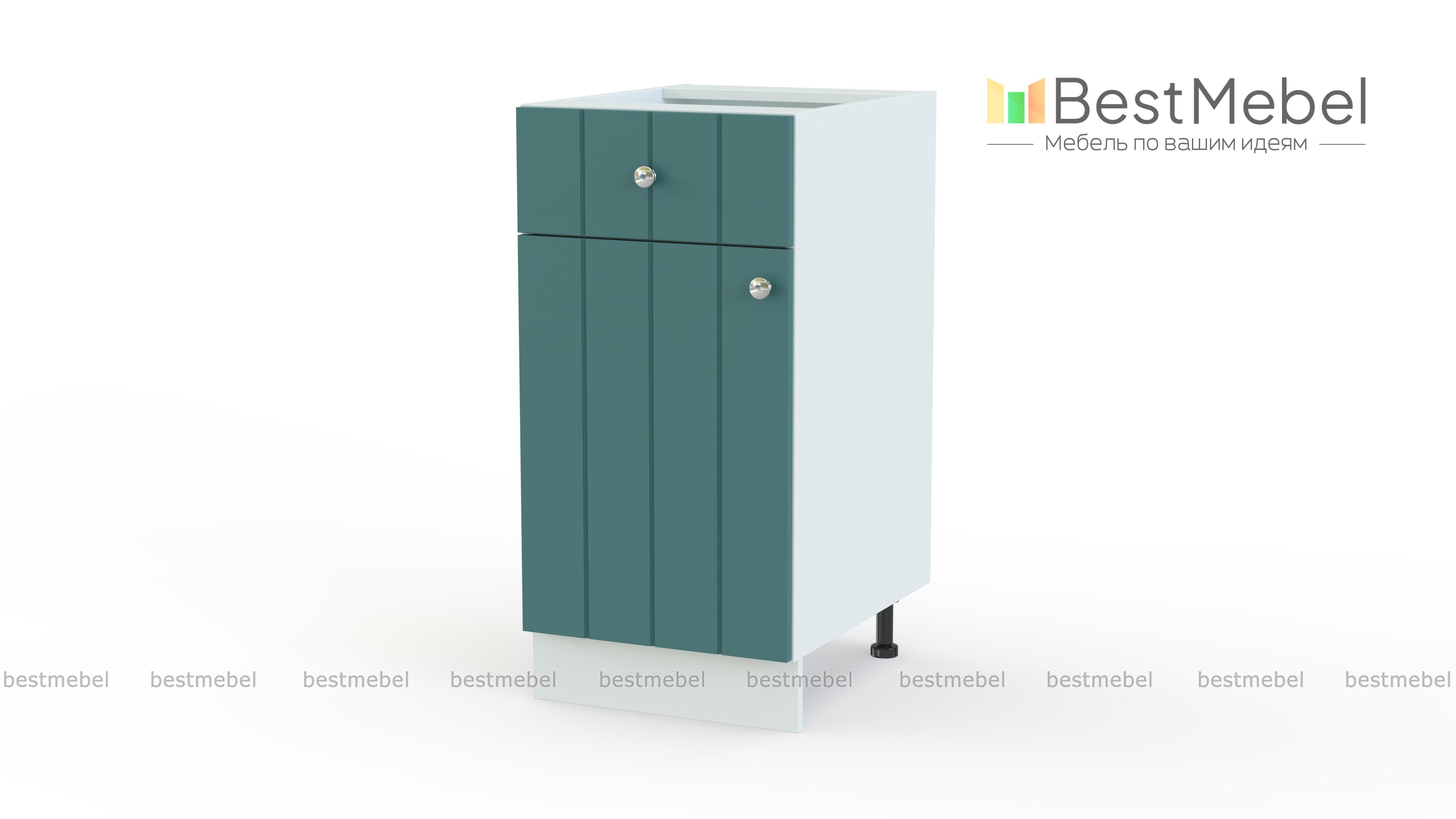 Шкаф нижний с 1-ой дверцей и ящиком Прованс BMS - Фото