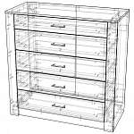 Схема сборки Комод Квадро 20 BMS