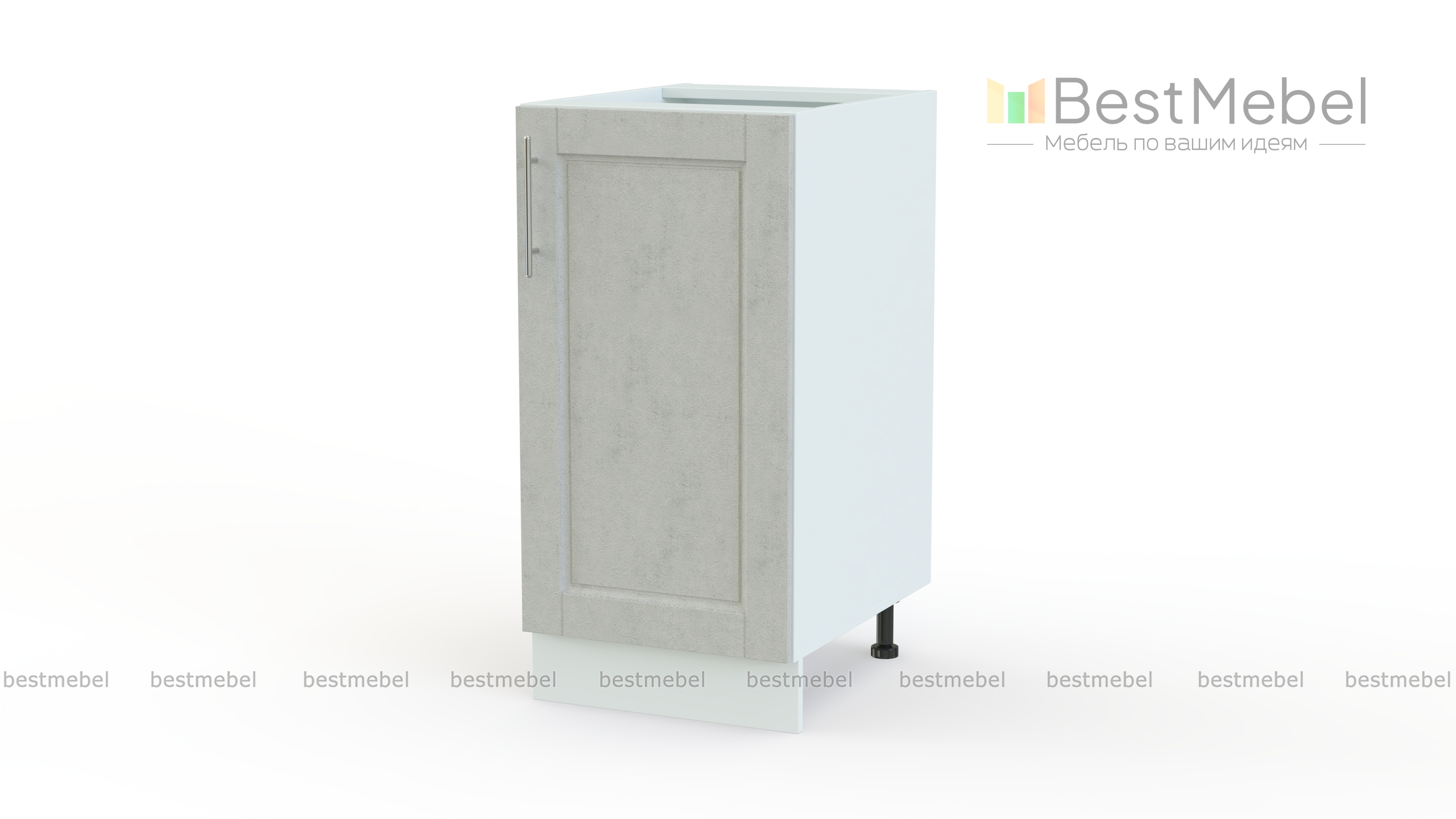 Шкаф нижний с 1-ой дверцей Сканди BMS