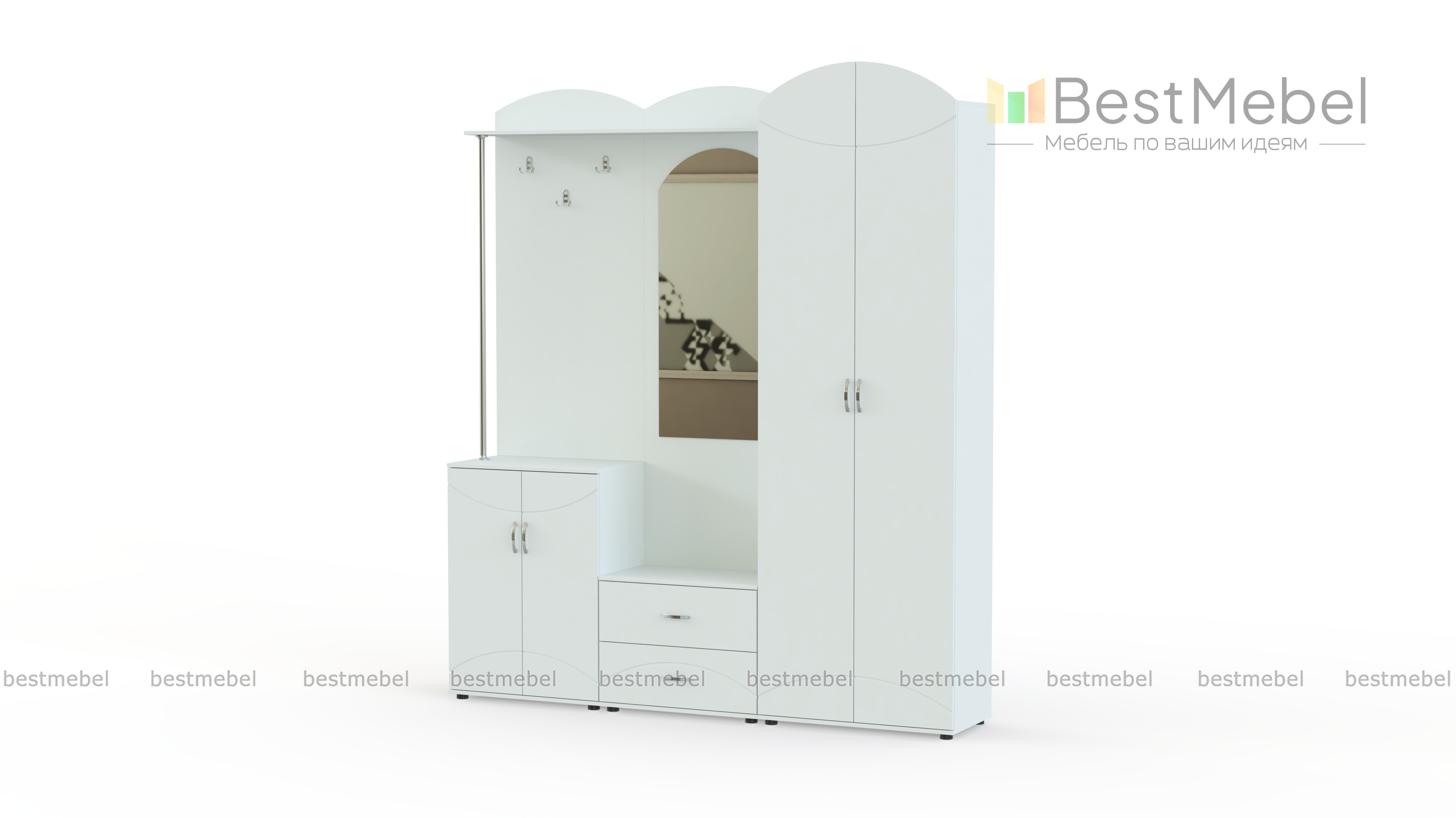 Прихожая Екатерина МДФ BMS