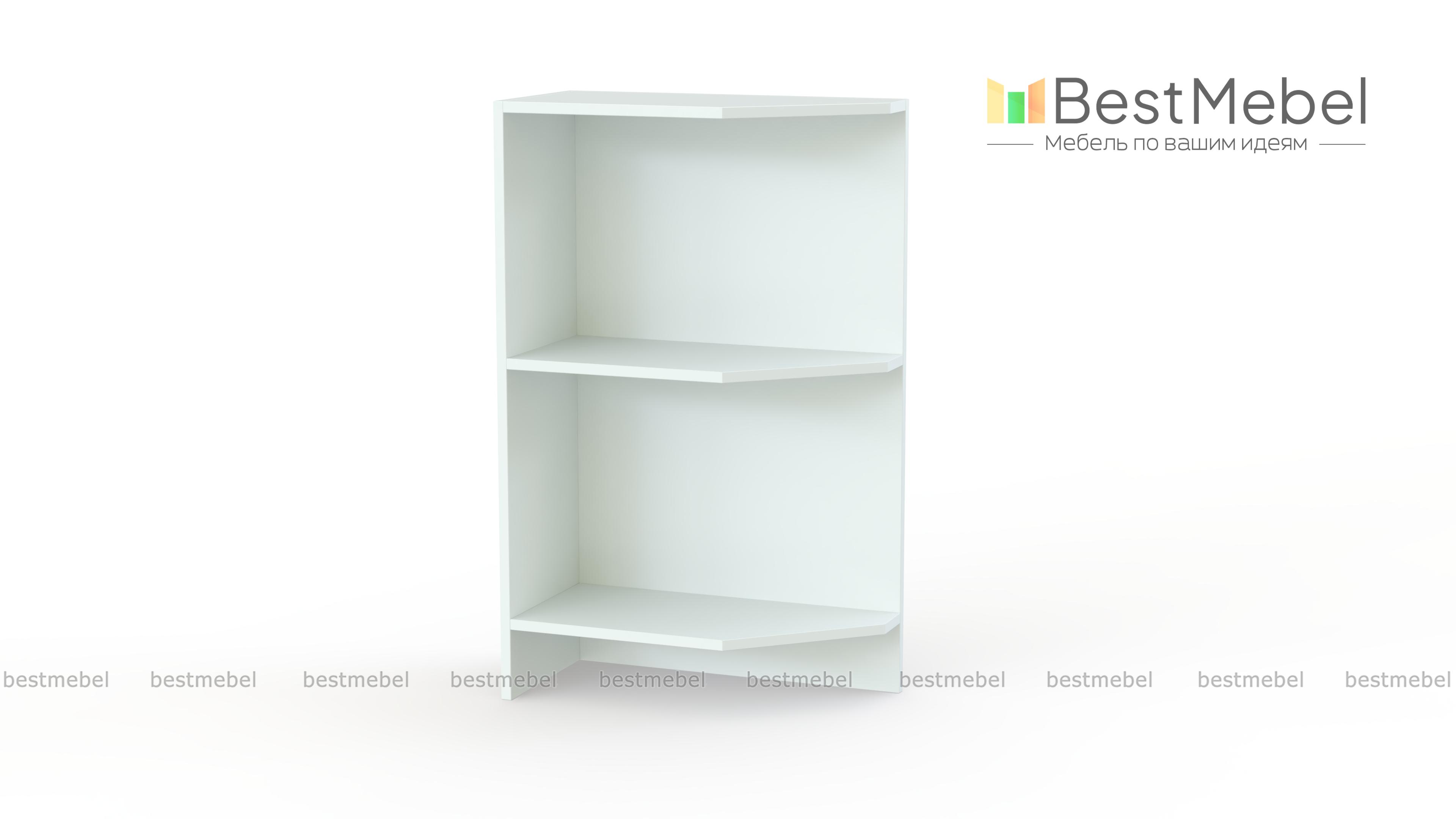 Шкаф нижний открытый торцевой скошенный Агава BMS - Фото