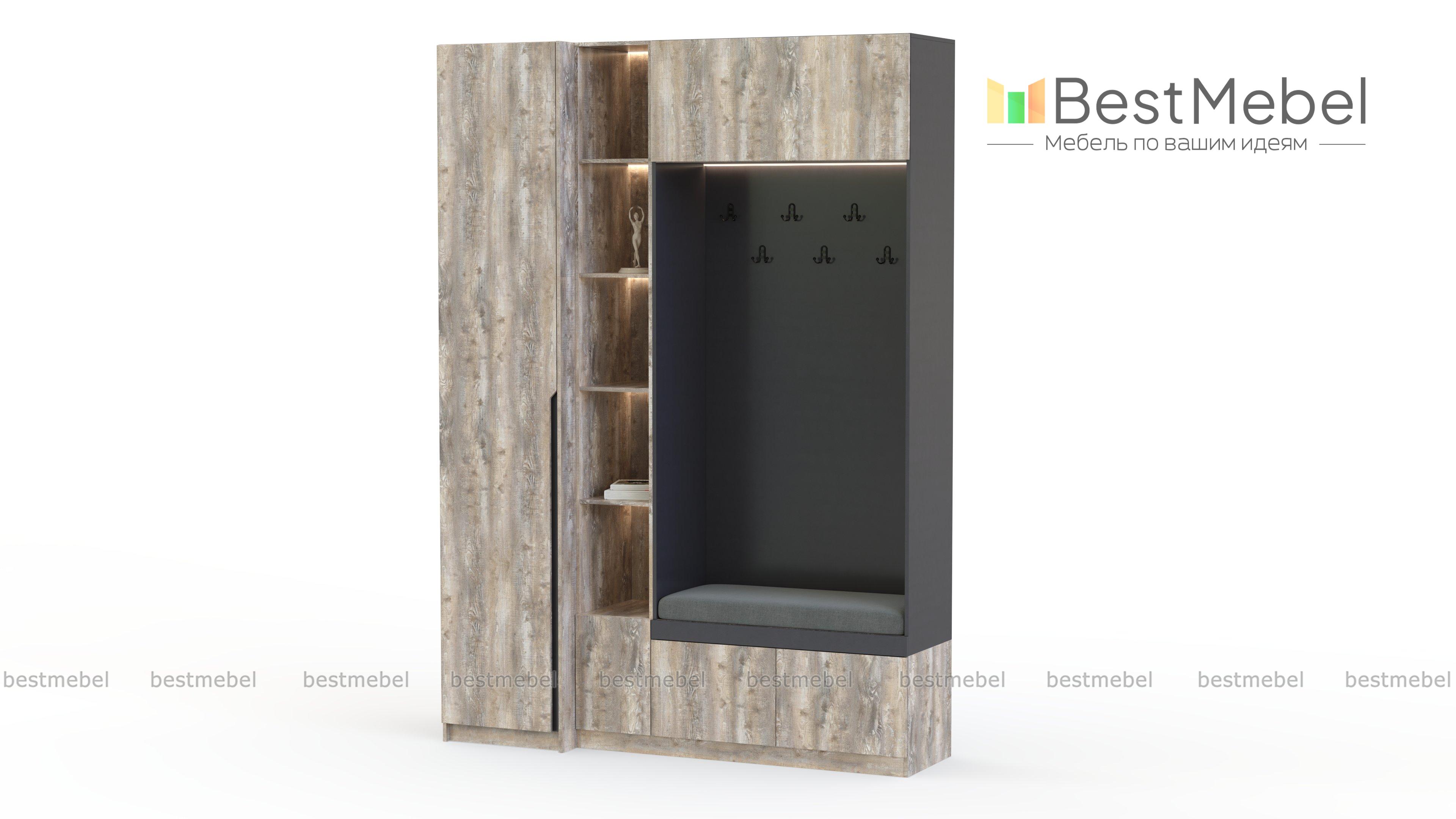 Прихожая Леджер 15 BMS - Фото