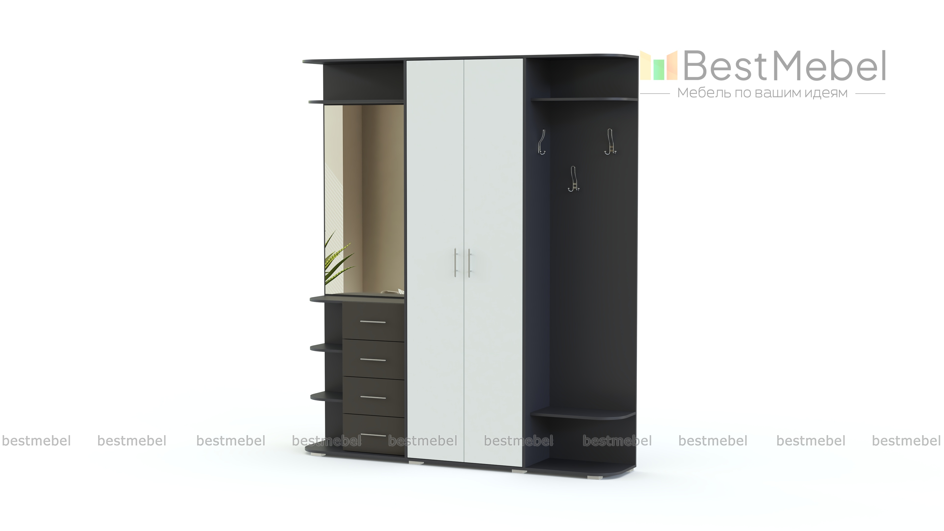 Прихожая Идеал 6 BMS