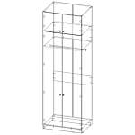 Схема сборки Шкаф распашной Бонн 8 BMS