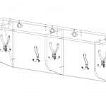 Схема сборки Вешалка Альтаир Нео 4 BMS
