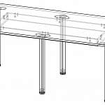 Схема сборки Стол для переговоров Амадей BMS