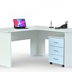 Стол угловой с тумбой Эмма-4 BMS - Фото 1