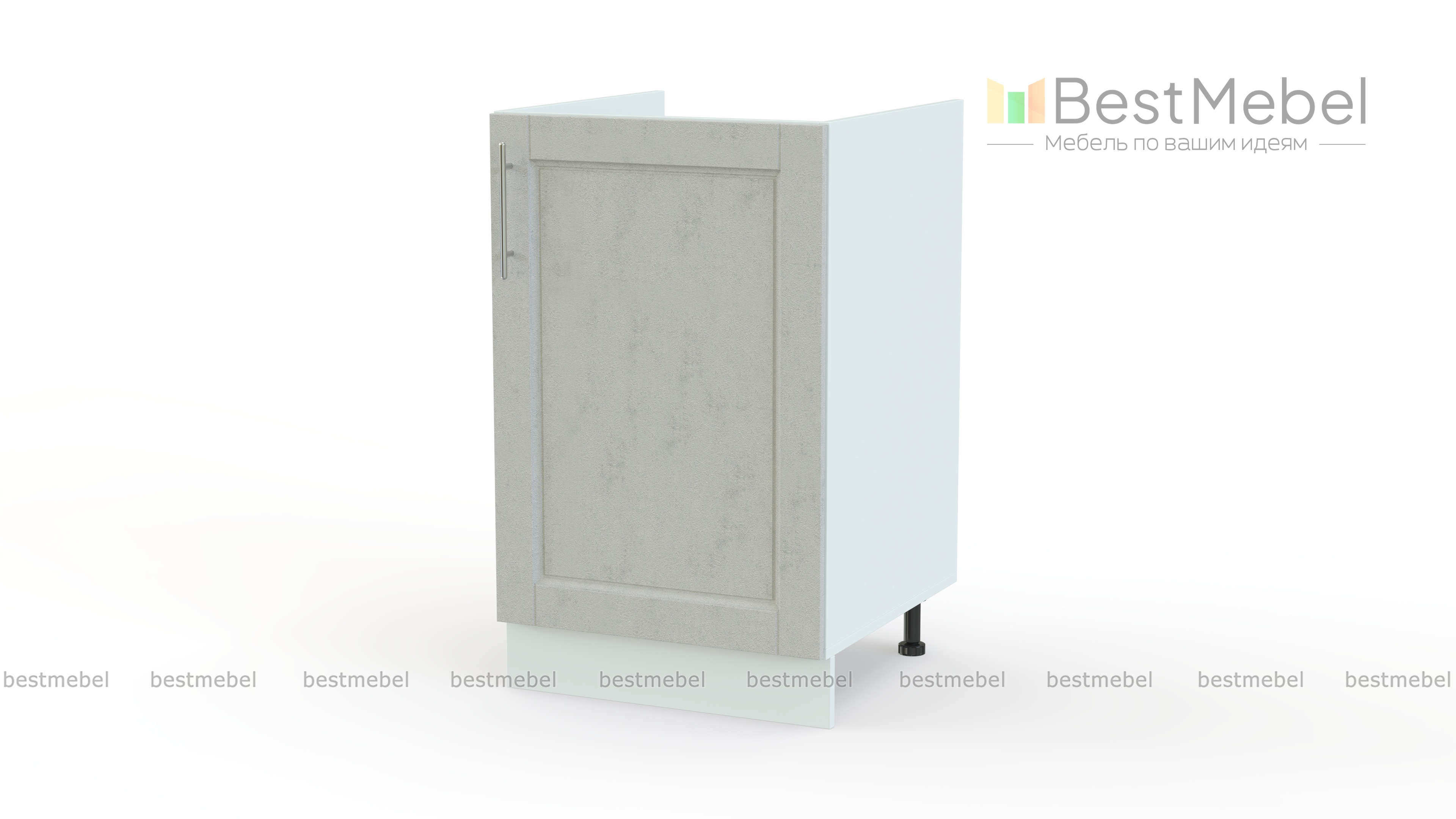 Шкаф нижний под мойку с 1-ой дверцей Сканди BMS