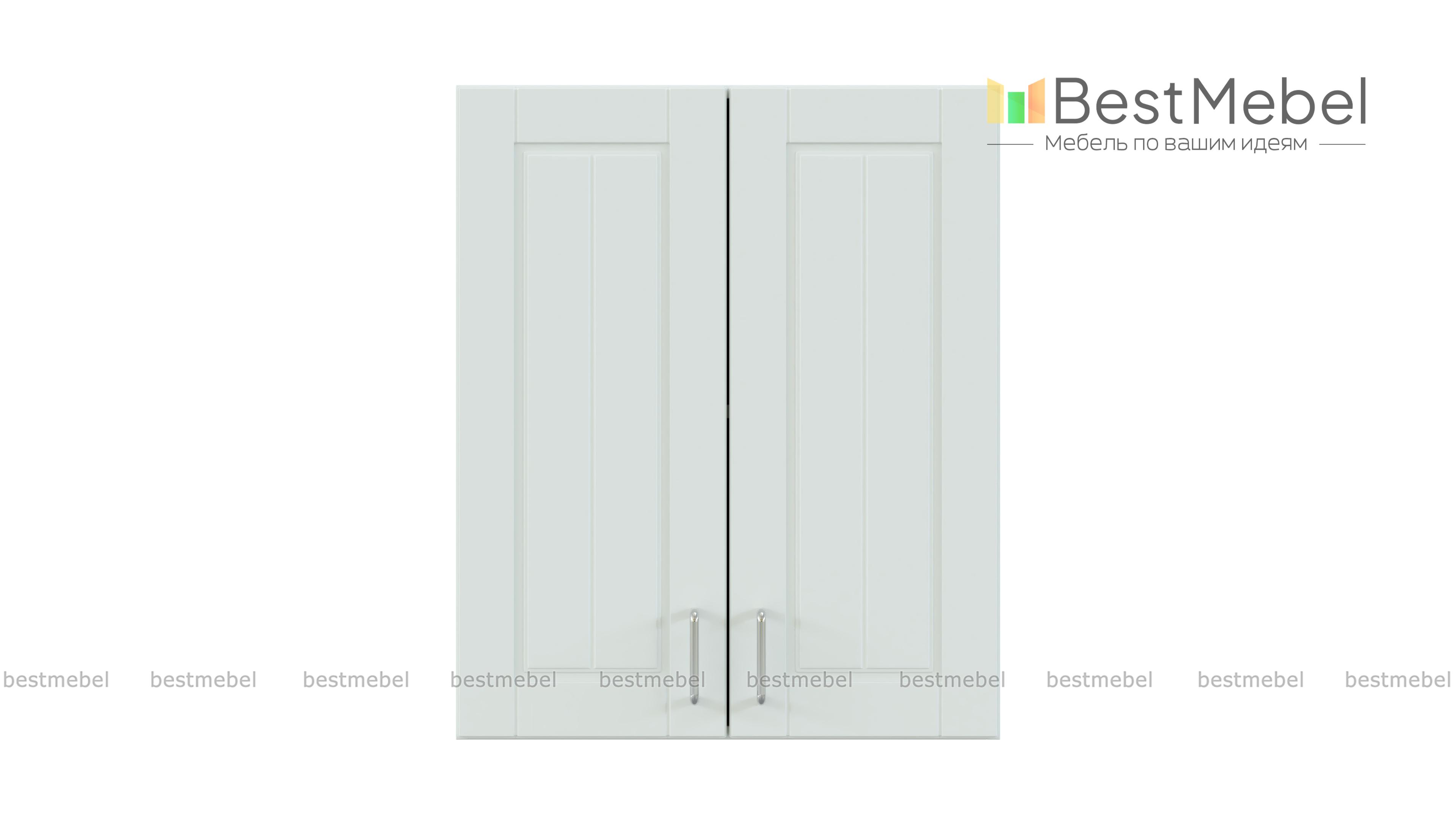 Шкаф навесной 2 двери Изабелла BMS - Фото