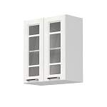 Шкаф верхний с 2-мя остекленными дверцами Европа BMS - Фото 10