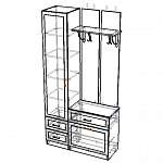 Схема сборки Прихожая Йорк 9 BMS