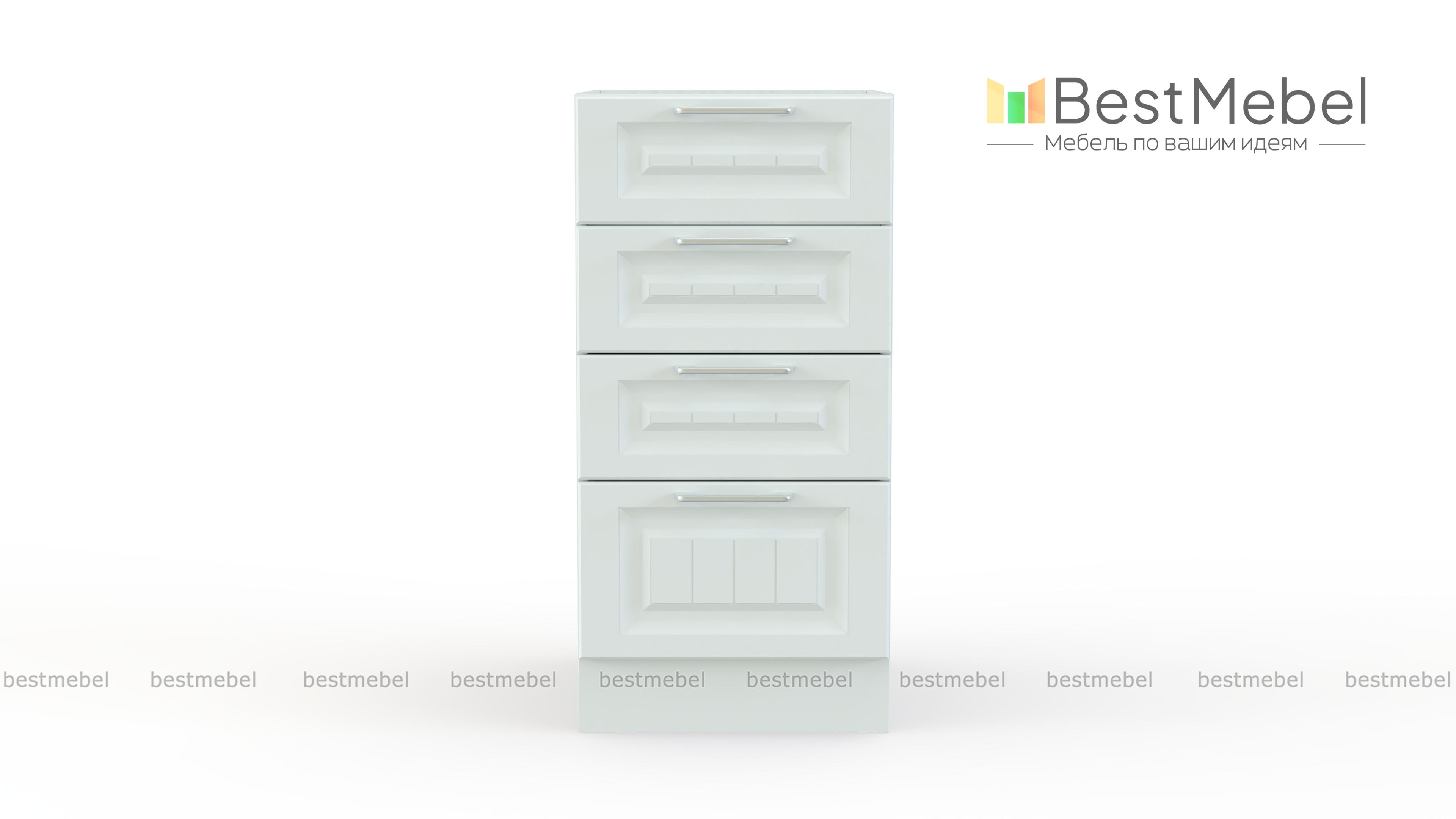 Шкаф нижний с 4-мя ящиками Европа BMS - Фото