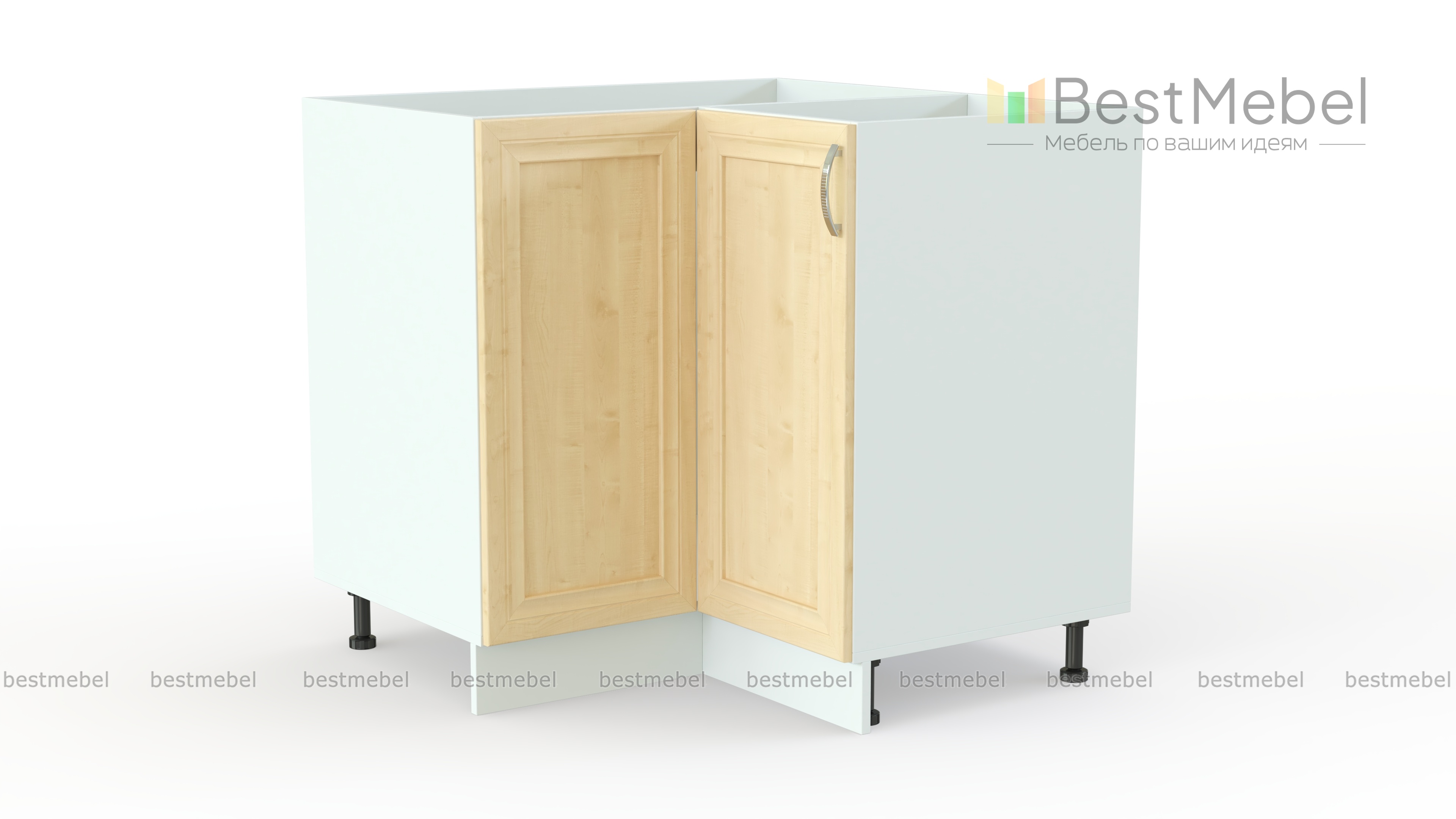 Тумба угловая Трапеза Рамочная BMS