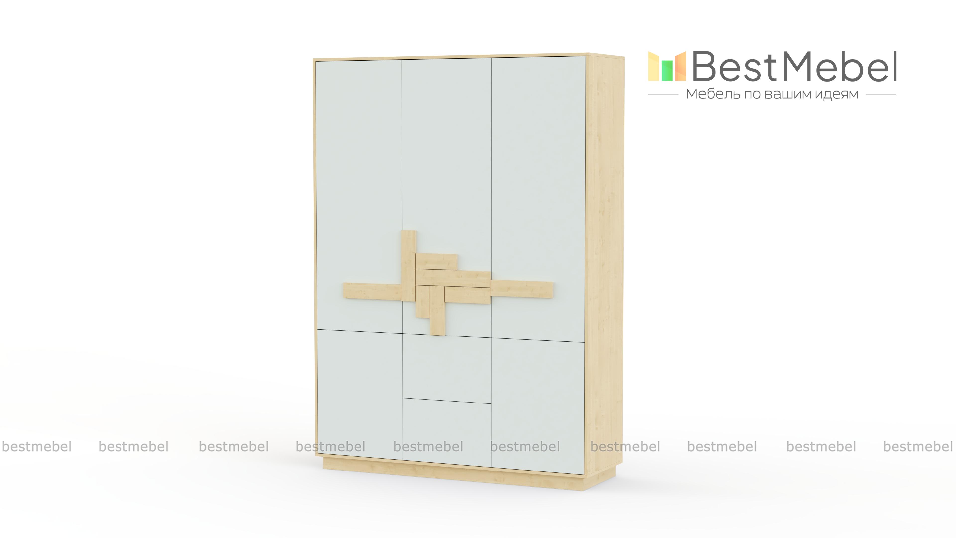 Шкаф распашной Анлер 3.2 BMS - Фото