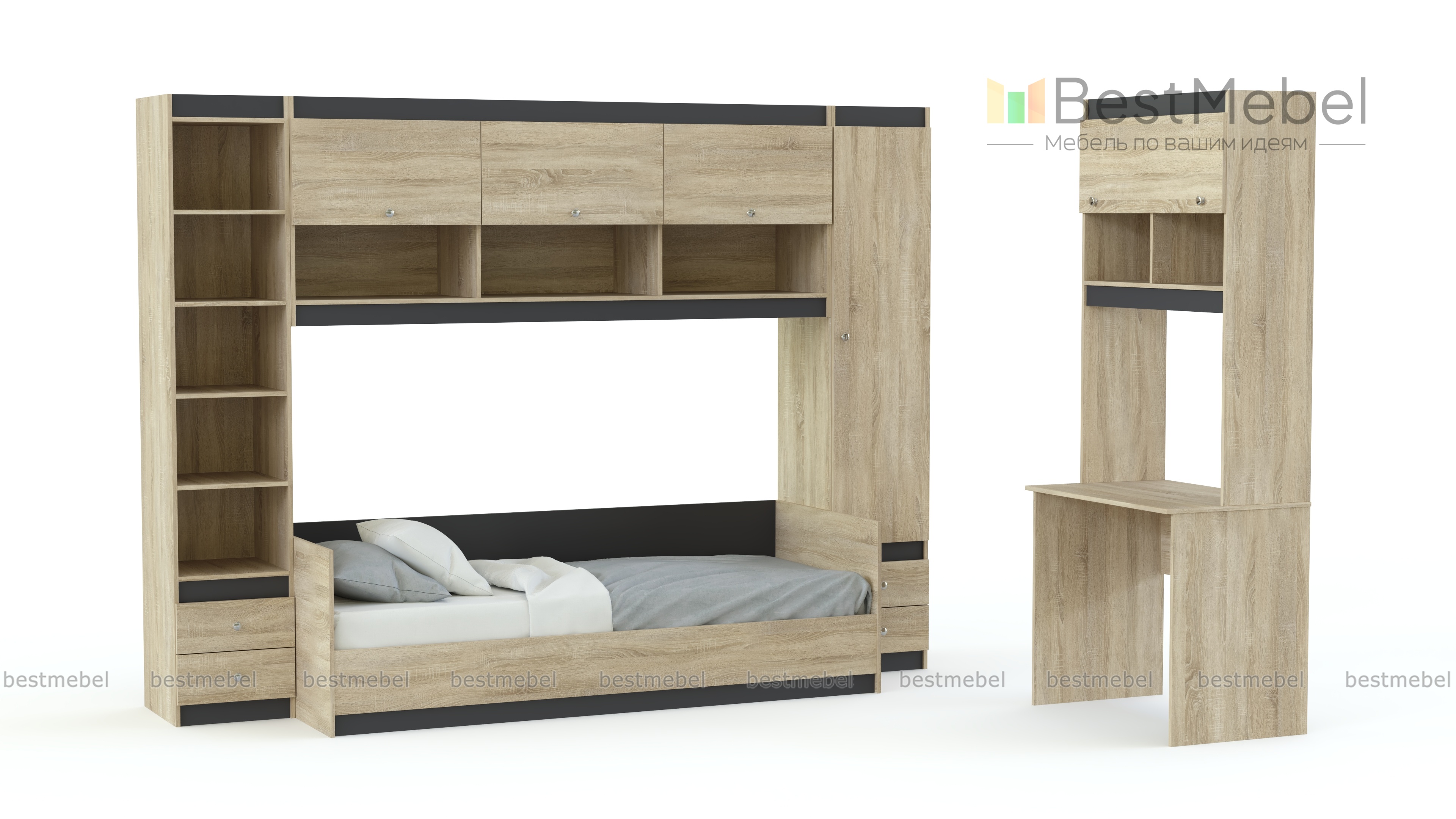 Детская модульная комната Скай-6 BMS