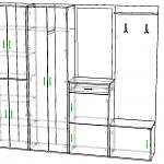 Схема сборки Прихожая Манго 9 BMS