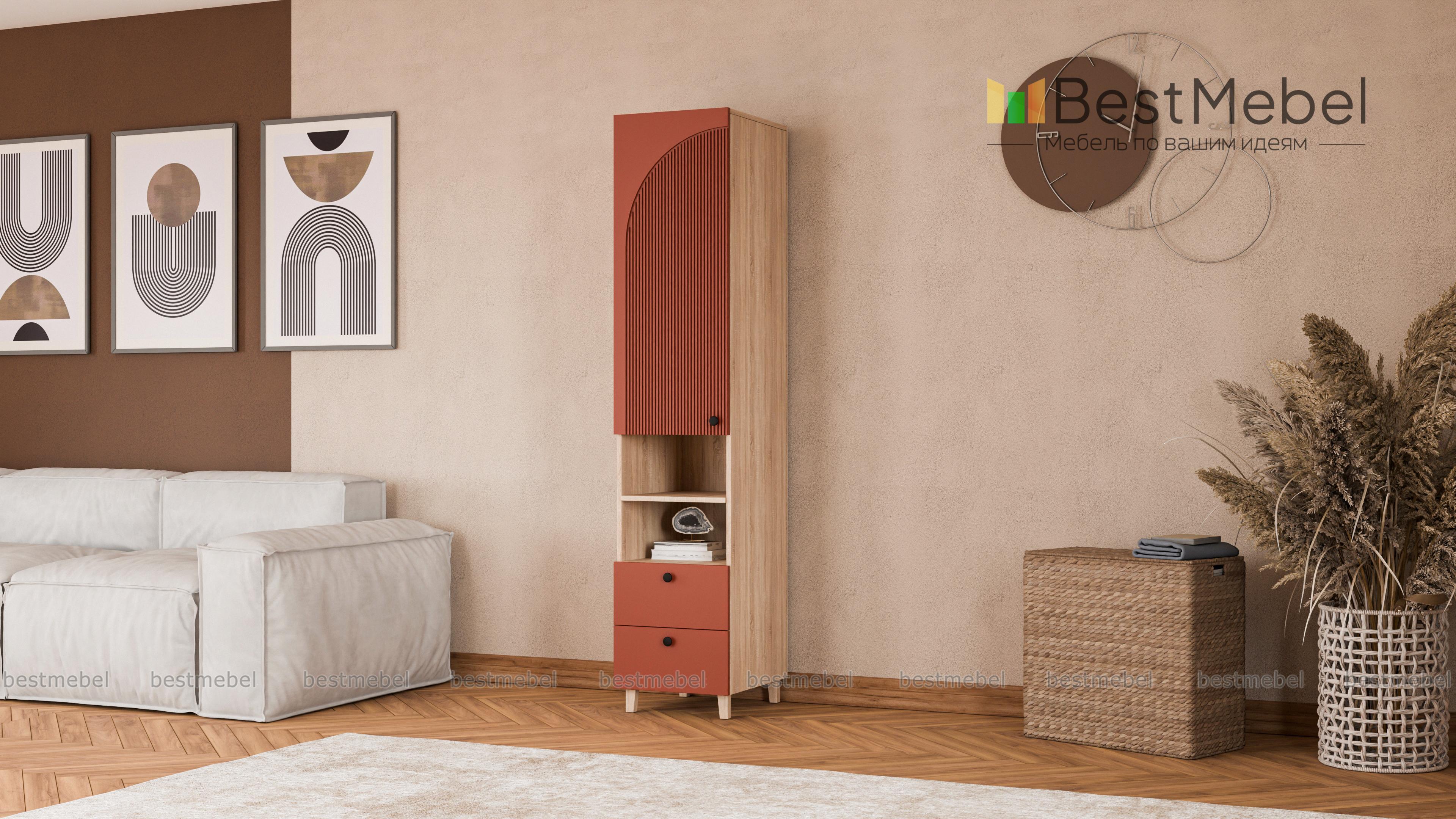 Шкаф-пенал Вивьен 5 BMS - Фото