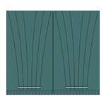 Шкаф навесной 2 двери Паллада BMS - Фото 2