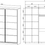 Шкаф-купе Бастай (2800*2500*600)