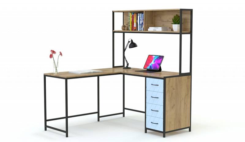 Компьютерный стол Флора 14 BMS (3000х1750х650)