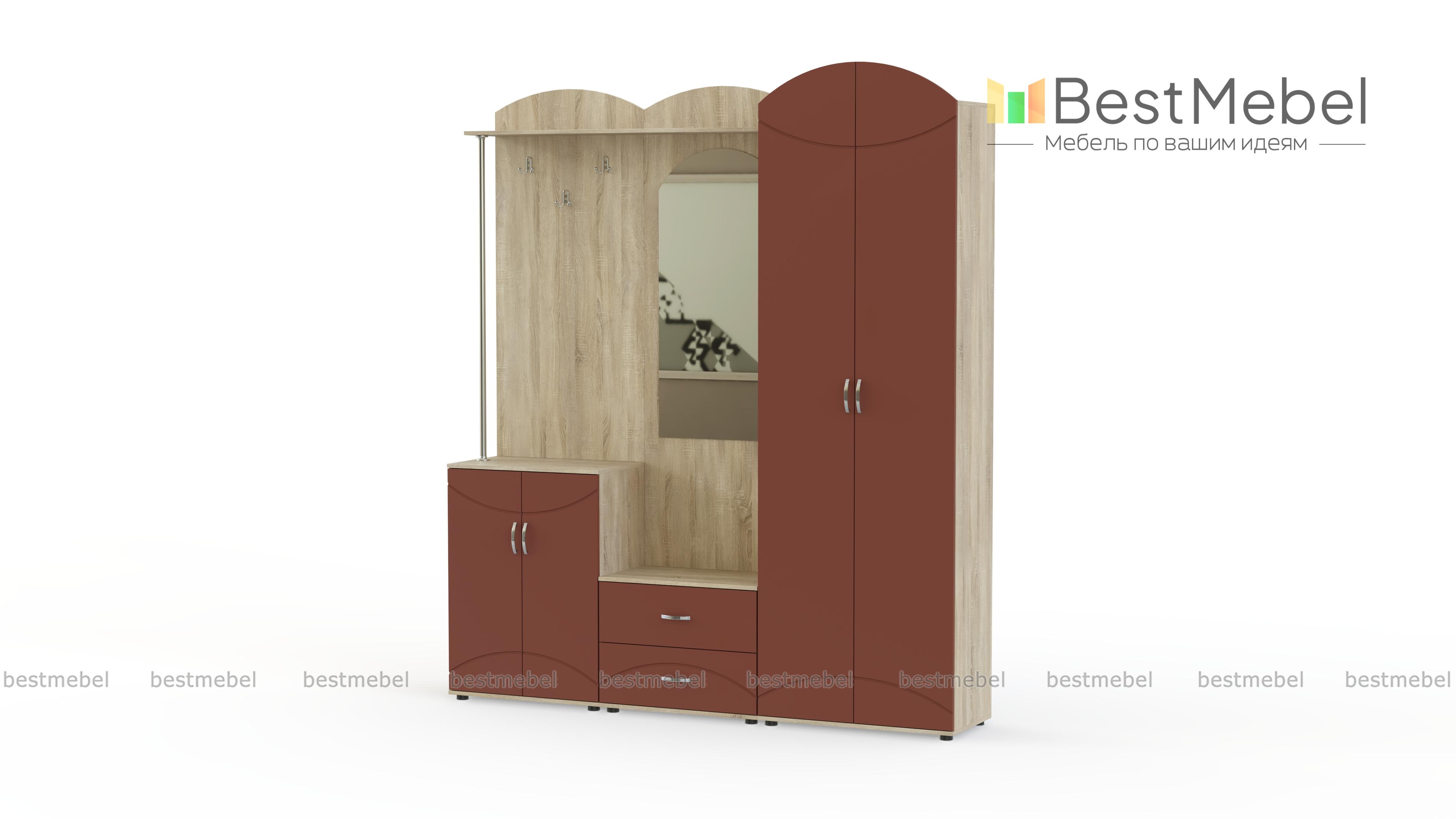 Прихожая Екатерина МДФ BMS - Фото