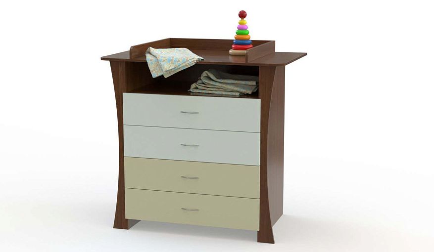 Пеленальный комод Саншайн 3 BMS - Фото