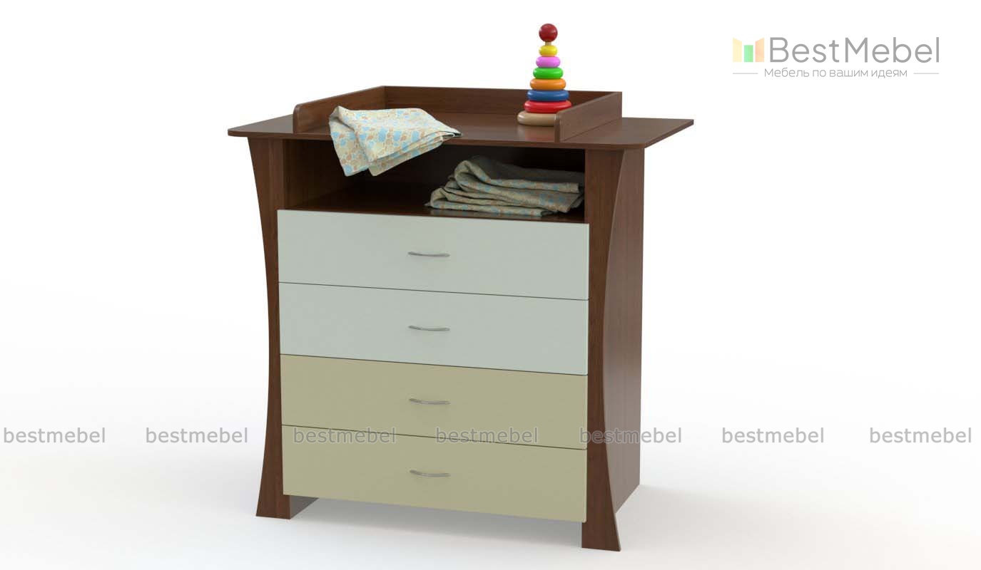 Пеленальный комод Саншайн 3 BMS