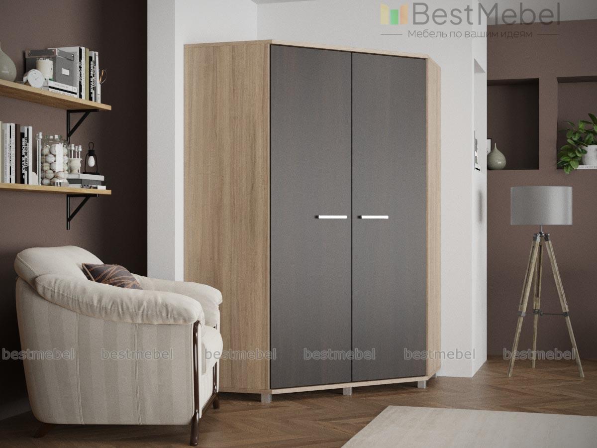 Шкаф угловой Карамель BMS - Фото