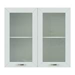 Шкаф верхний 2 двери со стеклом Агава BMS - Фото 2