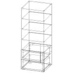 Схема сборки Стеллаж Смостад Платса Smastad Platsa 2