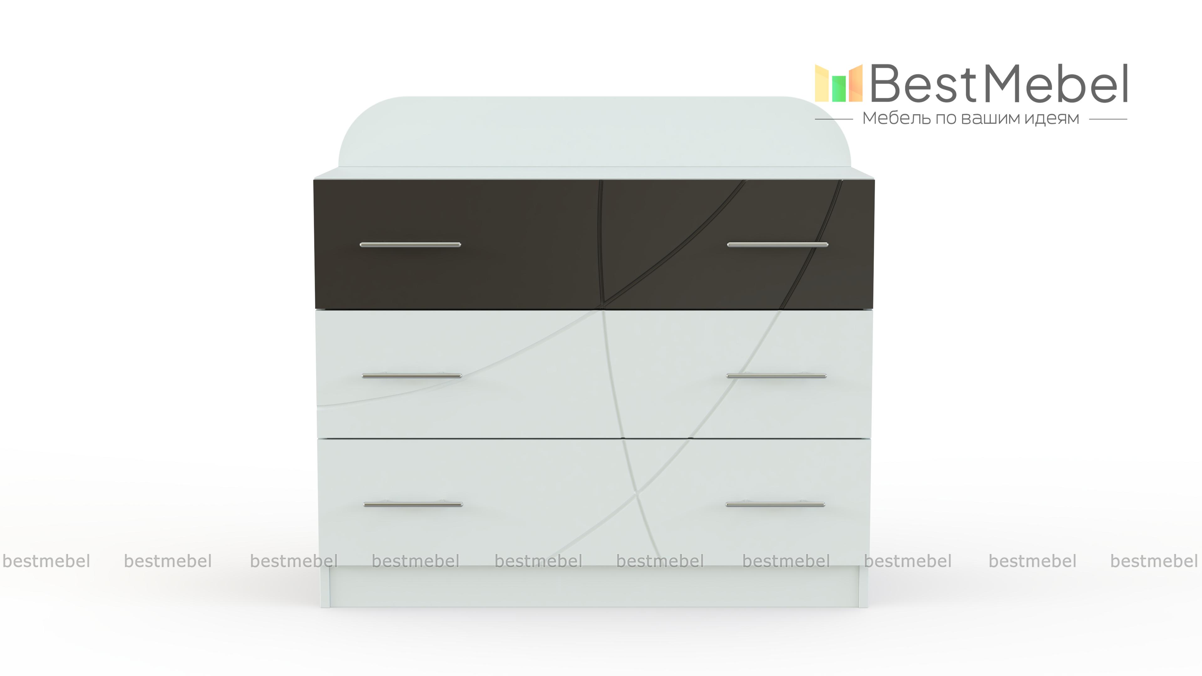 Детский комод Edican Фантазия F-KD-02 BMS - Фото