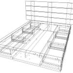 Кровать Нордли Nordli 2