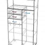 Схема сборки Комод Турин НКМ BMS