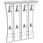 Схема сборки Вешалка Гербера 2 BMS