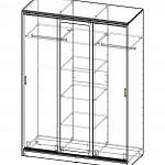 Схема сборки Шкаф-купе Уют 7 BMS