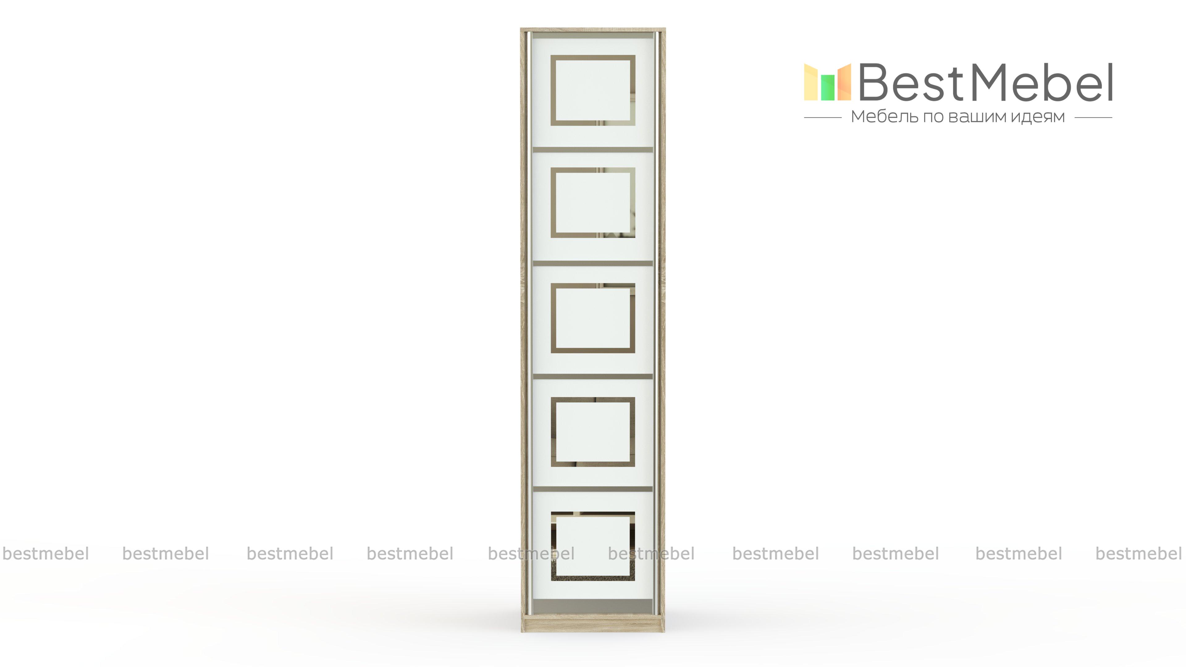 Шкаф-пенал Нелли В 16 BMS - Фото