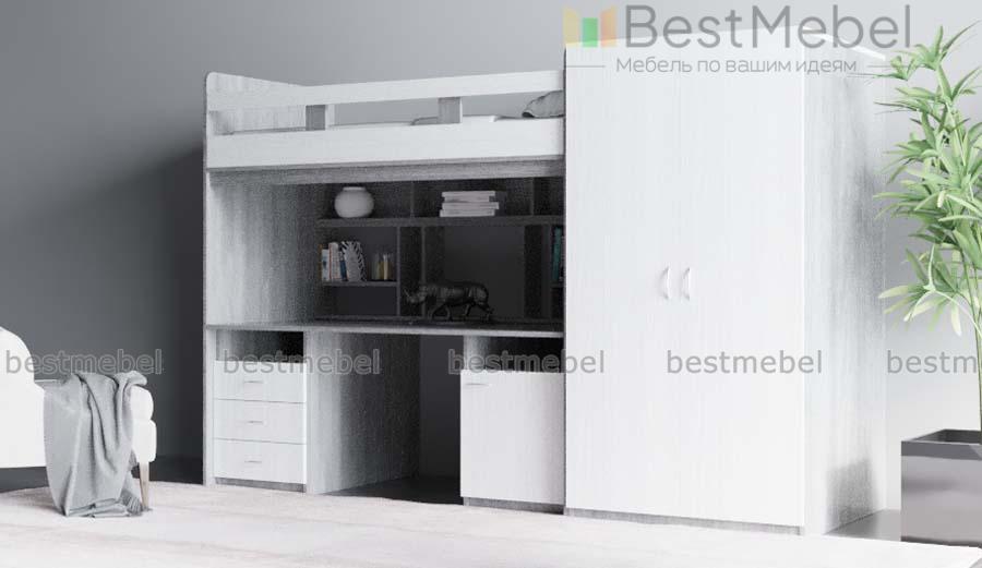 Кровать-чердак Цезарь 1 BMS - Фото