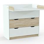 Комод-пеленатор Colour на 3 ящика BMS - Фото 4