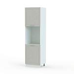 Шкаф пенал под бытовую технику с 2-мя дверцами Тетчер BMS - Фото 5