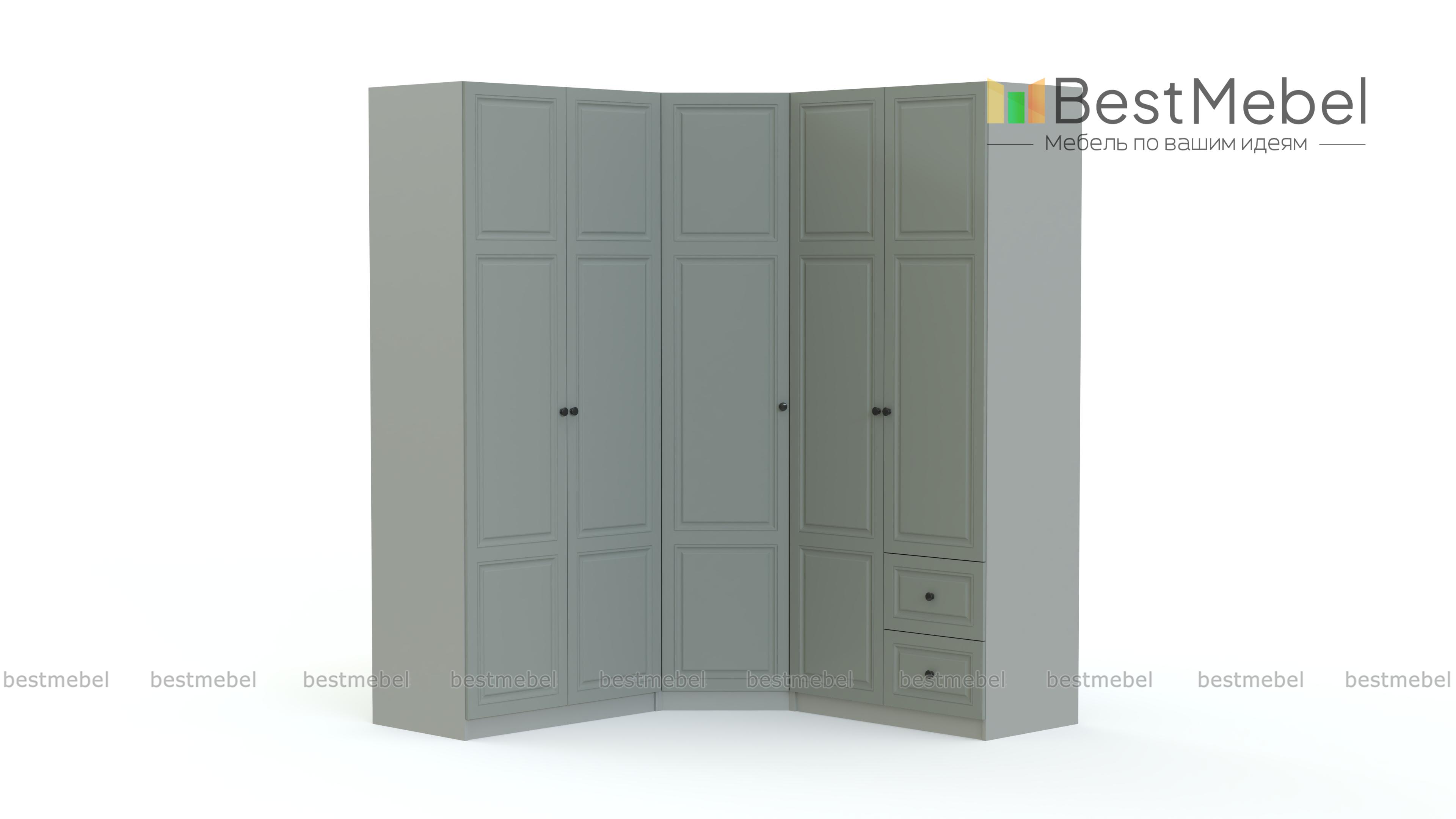 Шкаф угловой Франк 23 BMS - Фото